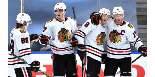 Complementair duel tussen Chicago Blackhawks en Edmonton Oilers